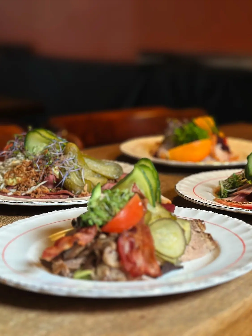 Uspecificeret smørrebrød